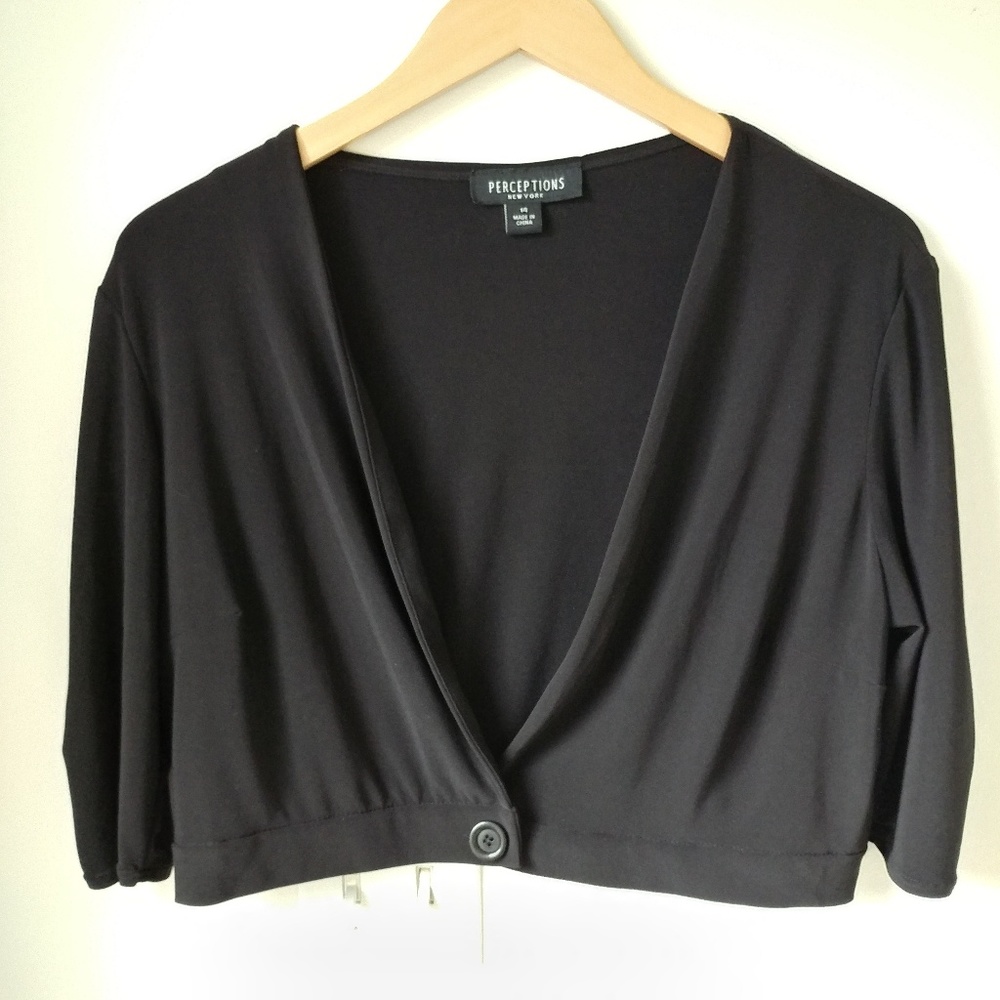 293. PERCEPTIONS NEW YORK - Bolero - Plus Size 14 - Picture 1 of 7